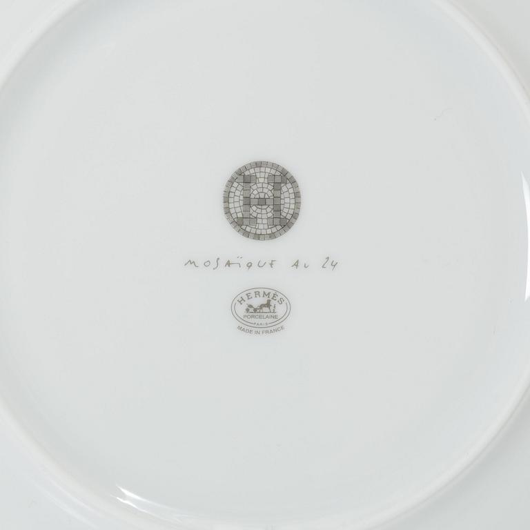 Hermès, plates, 4 pcs, "Mosaic in 24".