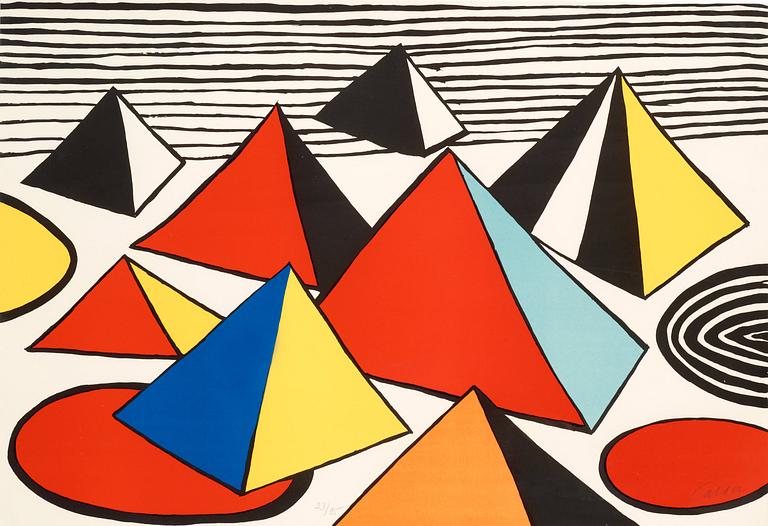 Alexander Calder, Pyramids.