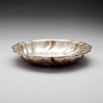 SKÅL, silver, CG Hallberg, Stockholm 1918. Vikt ca 620 gram.