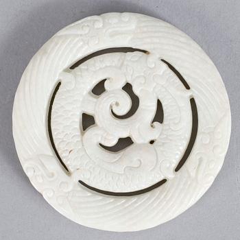 BISKIVA, nefrit, Kina.
