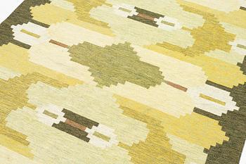 Ingegerd Silow, rug, flat weave, signed IS, approx. 300 x 190 cm.