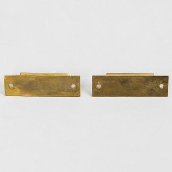 Paavo Tynell, a pair of mid-20th century '9459' wall lights for Taito.