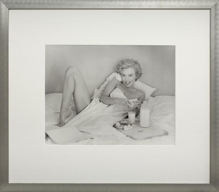 ANDRÉ DE DIENES, silvergelatinfotografi, stämpelsign á tergo.