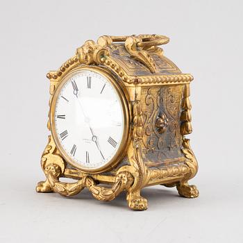 A neo Louis XVI table clock, late 19th Century.