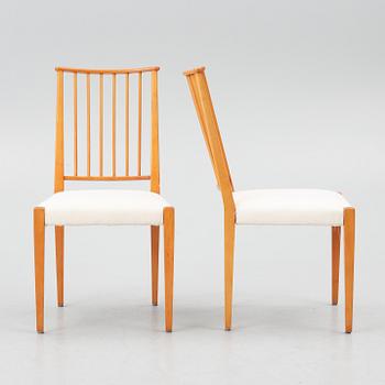 Josef Frank, eight model 970 chairs, Svenskt Tenn, Sweden.