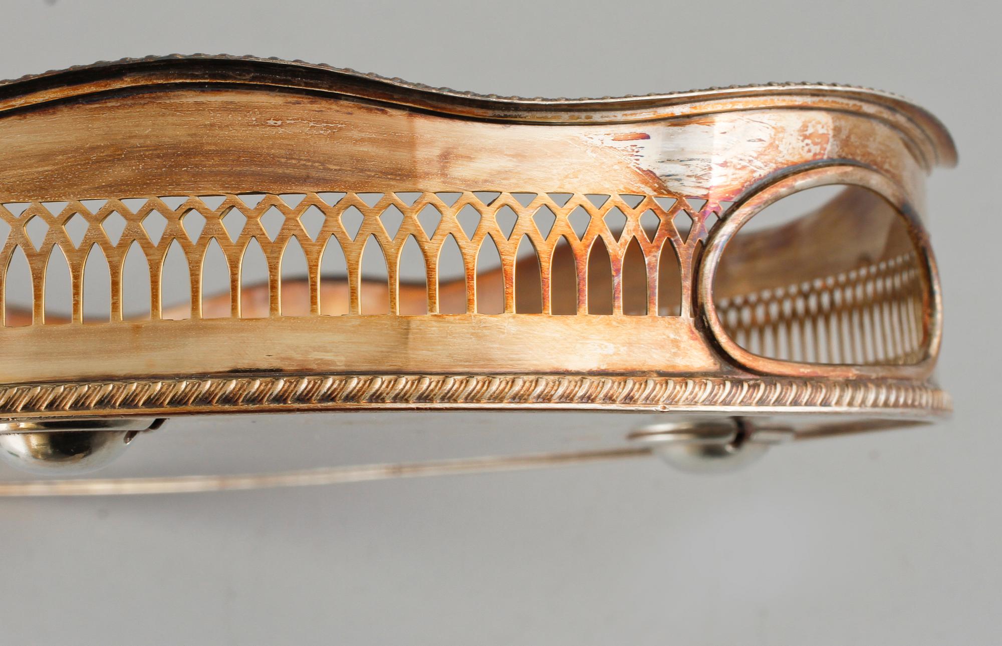 BRICKOR, nysilver, Cavalier och Sheffel, England, 1900-tal.