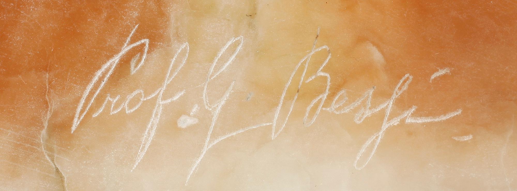 BYST på SOCKEL, bl.a. gips och marmor, 1900-tal.