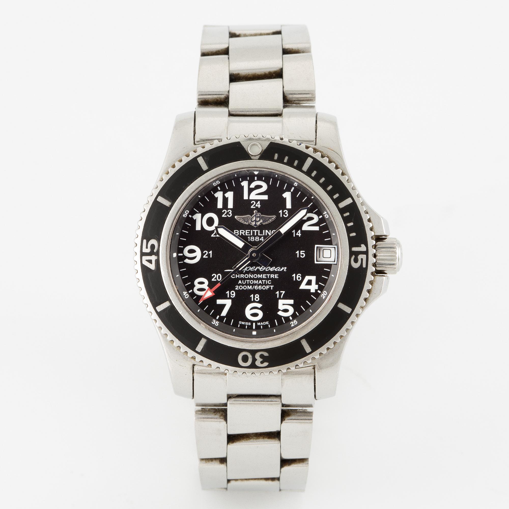 Breitling, Superocean II 36, armbandsur, 36 mm.