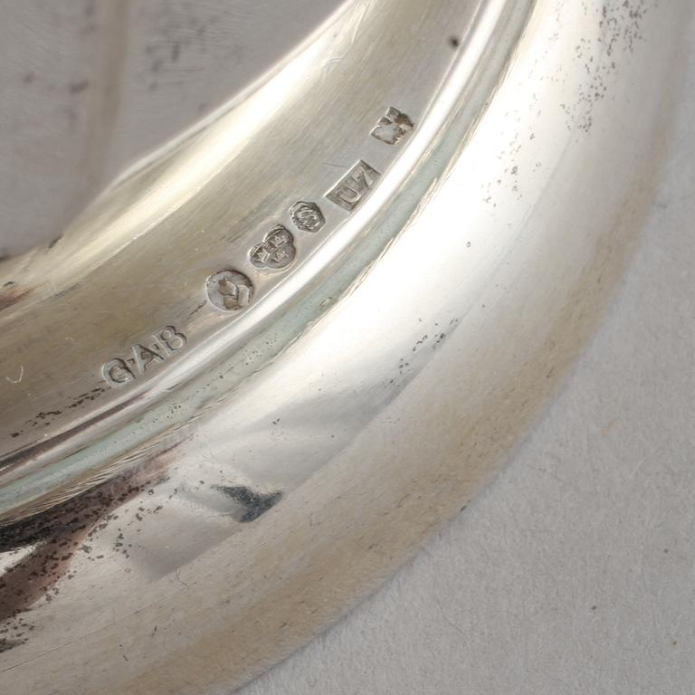 POKAL, silver, GAB, Stockholm, 1918. Vikt 461 gram.
