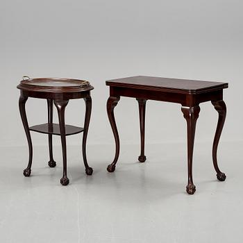 MATSALSMÖBLEMANG, 13 delar, senbarockstil, AB Mobilia, Malmö, 1900-talets första hälft.