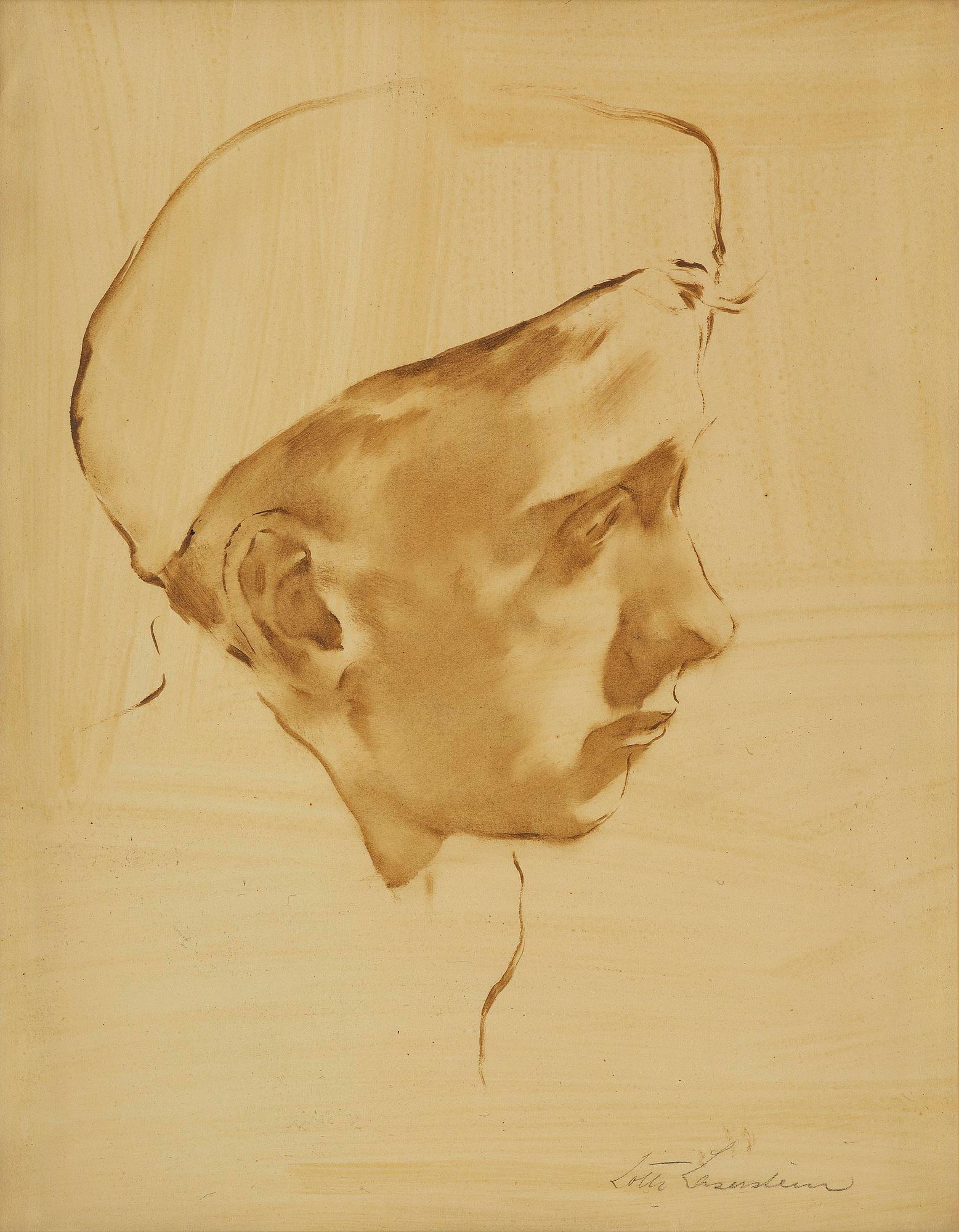 Lotte Laserstein, Boy in profile.