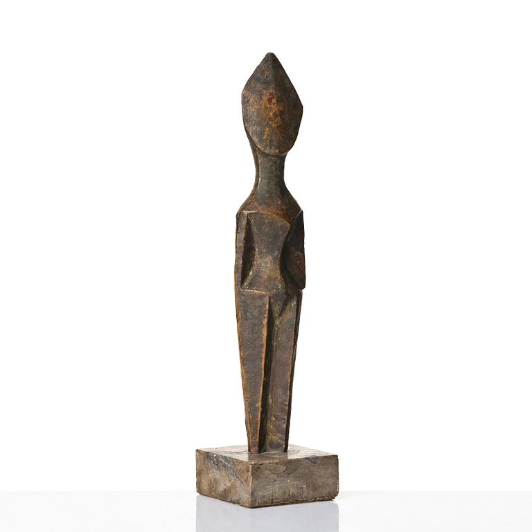 Eric Grate, sculpture, bronze, signed and numbered 1/5.