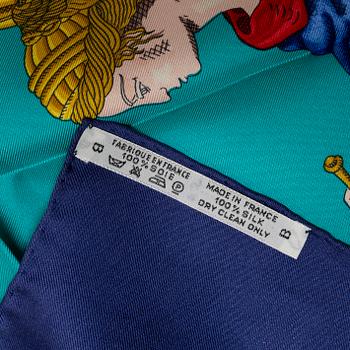 Hermès, scarf, "1789 Liberté Égalité Fraternité".