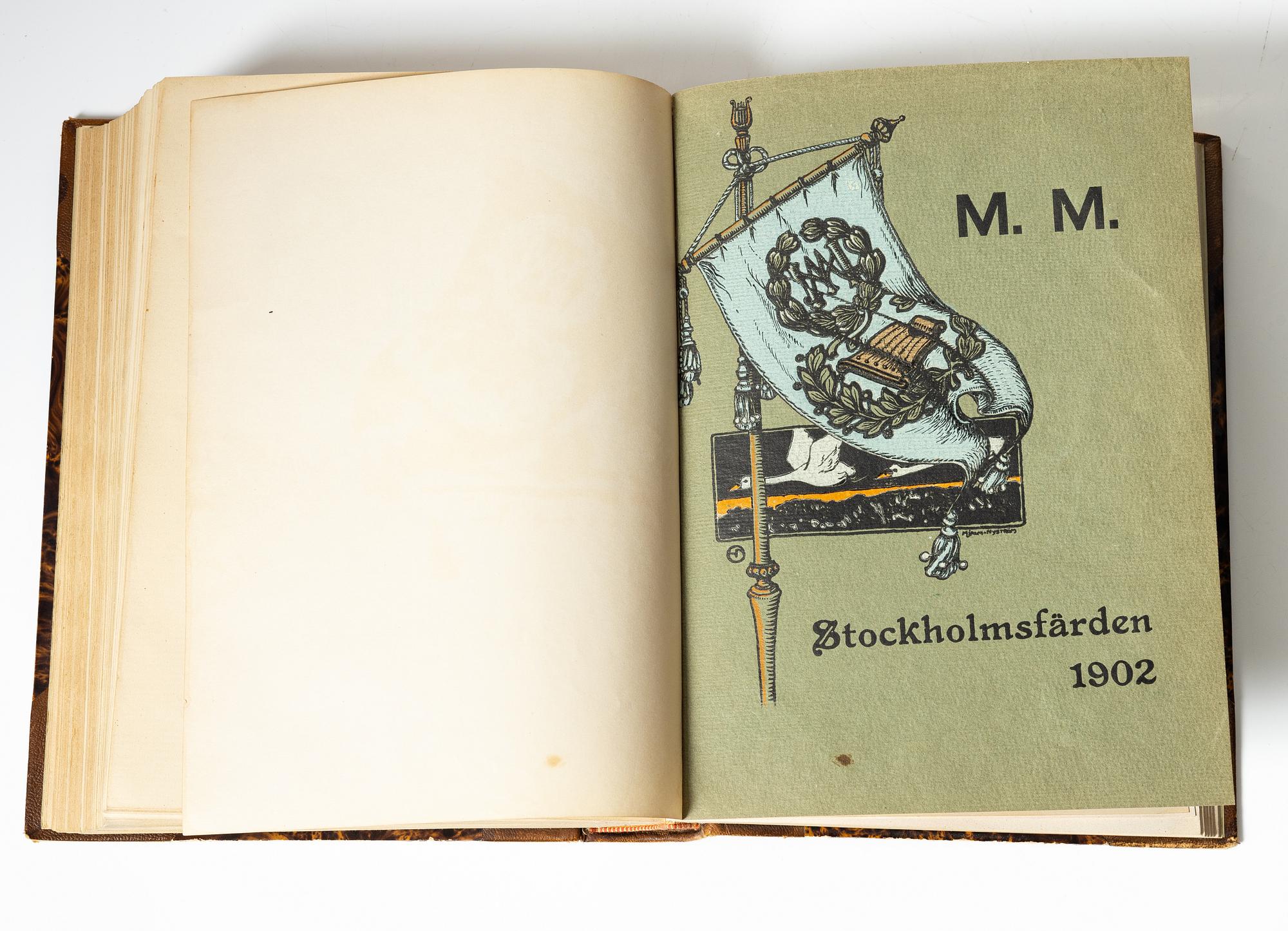 Book, 'Ateneum 1902', F. Tilgmanns Bok o. Stentryckeri, Helsinki, Finland, 1903.