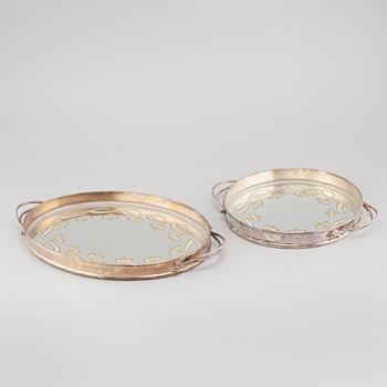 two trays for Gense, second half of the 20th century.