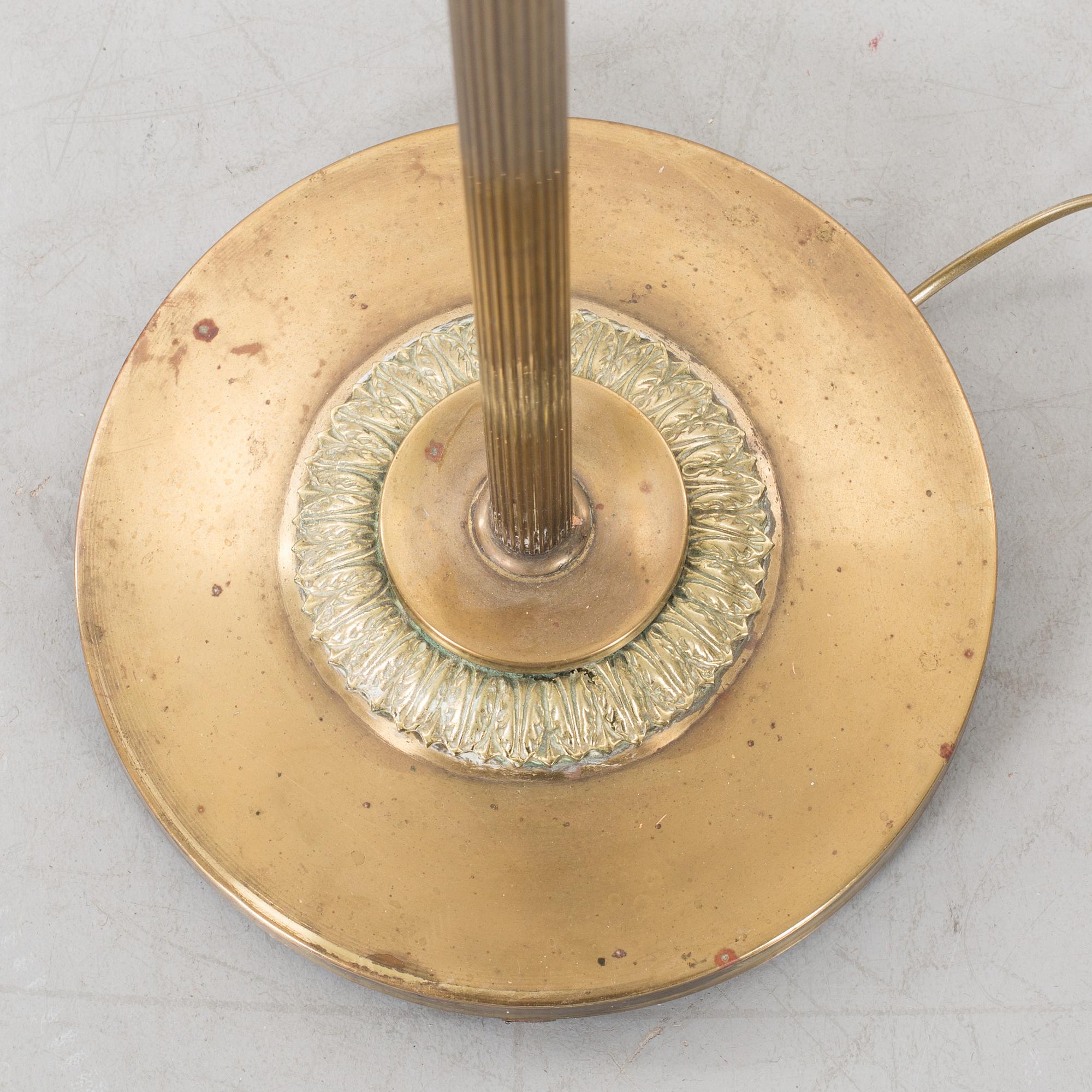 FLOOR LAMP, first half of the 20th century.
