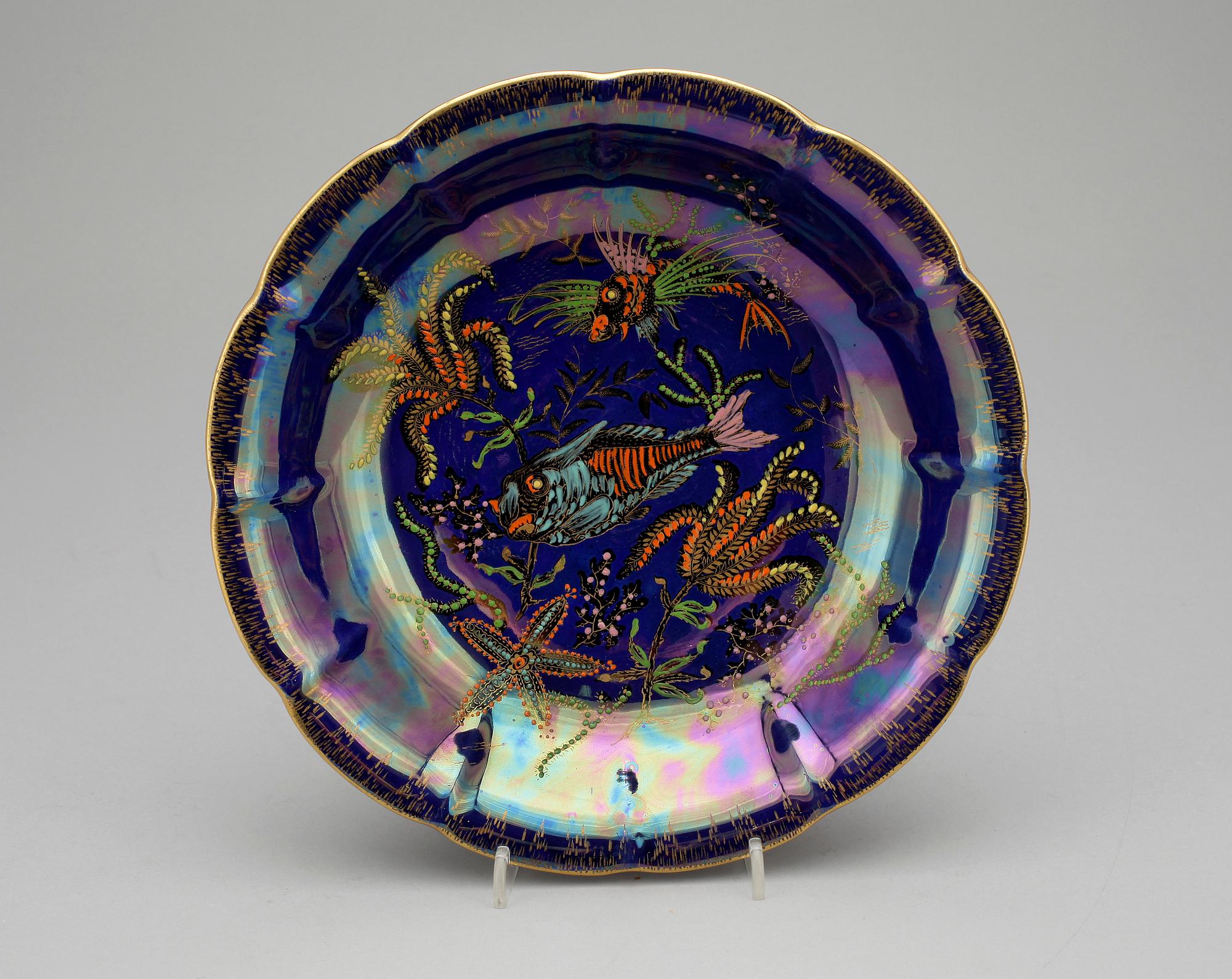 SKÅLFAT, porslin, Crown Devon Fieldings, England, 1900-talets första hälft.