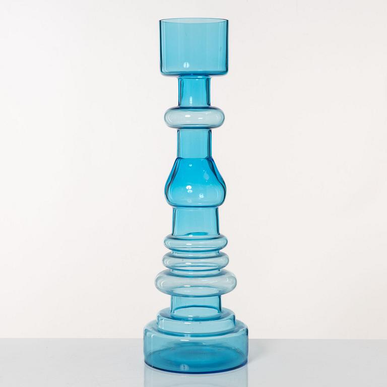Oivo Toikka, a 'Lighthouse' glass vase, Nuutajärvi, Notsjö, Finland.