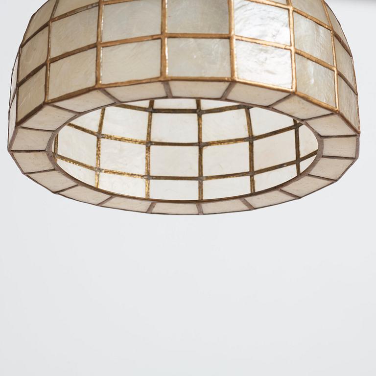 Anders Pehrson, a "Knubbling Special", ceiling lamp, executed in a limited edition of ca 10 exemples, ateljé Lyktan, 1970s.