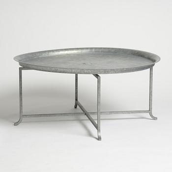 Per Öberg, a "Jeanette" coffee or garden table, ed. 10, Ambolt Smide for Interiör Plus, Stockholm, post 1993.