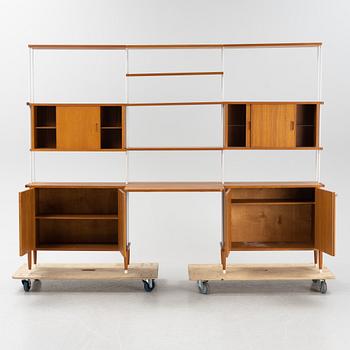 A teak shelf 'Prydno', Bröderna Gustafsson Möbelfabrik, Virserum, 1950/60's.