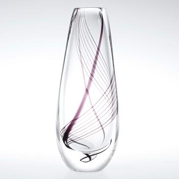 VAS, glas, Vicke Lindstrand, Kosta, 1950/60-tal.