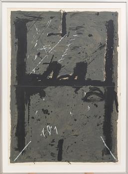 ANTONI TÀPIES, lithograph in colours signed and numbered 70/75.