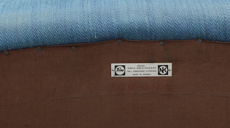 FÅTÖLJ, "Stora Eva", ur serien Paradiset, Kerstin Hörlin Holmqvist, NKs Triva-serie, 1950-60-tal.