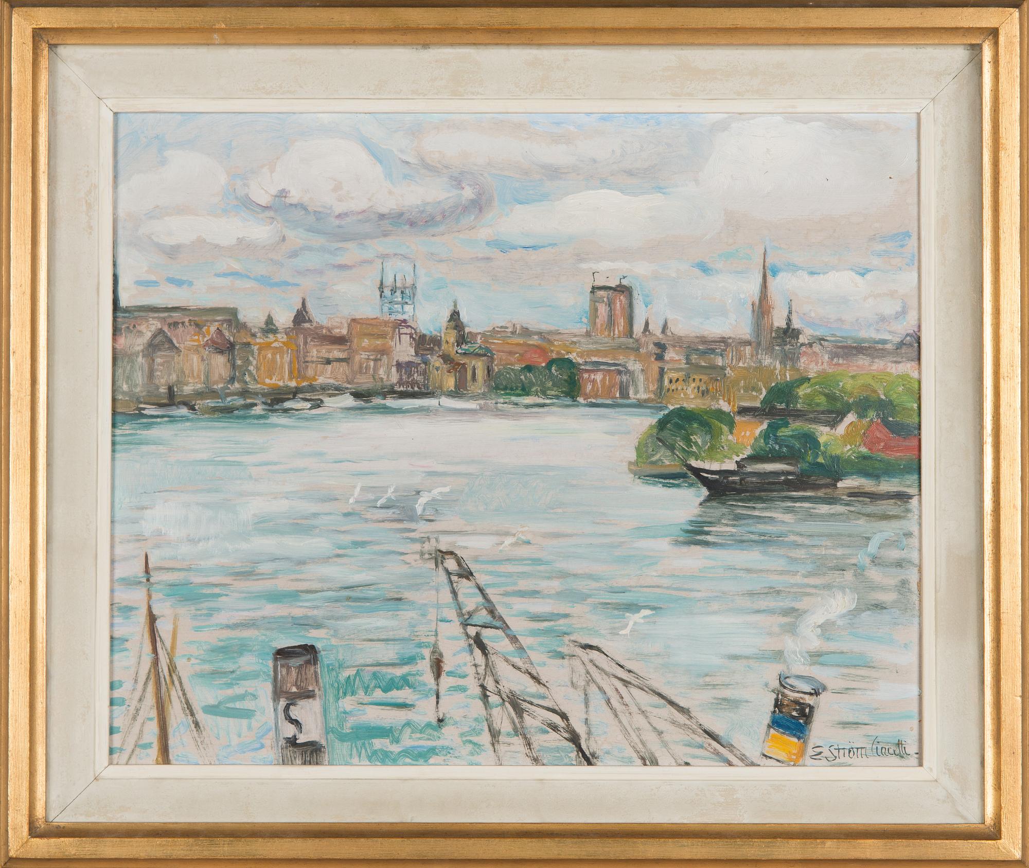 Elsa Ström-Ciacelli, City view.