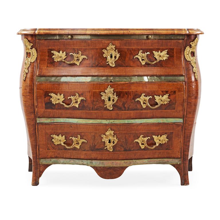 A Swedish Rococo commode by C Linning, master 1744.