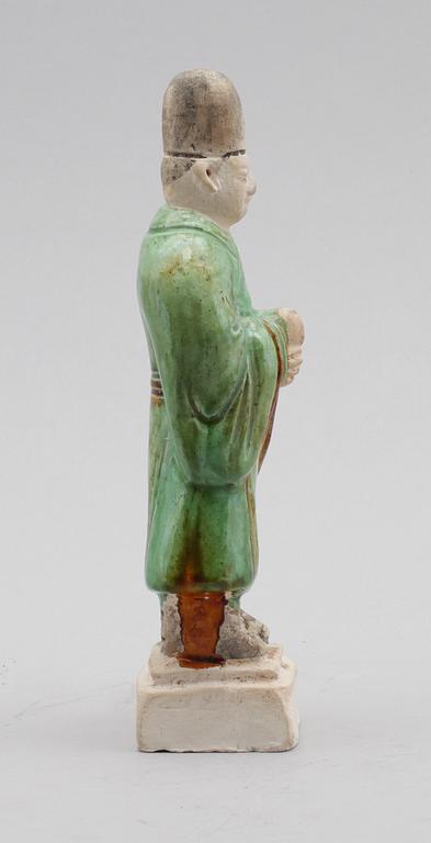 FIGUR, lergods, Kina, möjligen Ming.