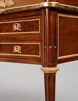 Sekretär, Parisarbete, 1800-talets andra hälft, Louis XVI-stil.