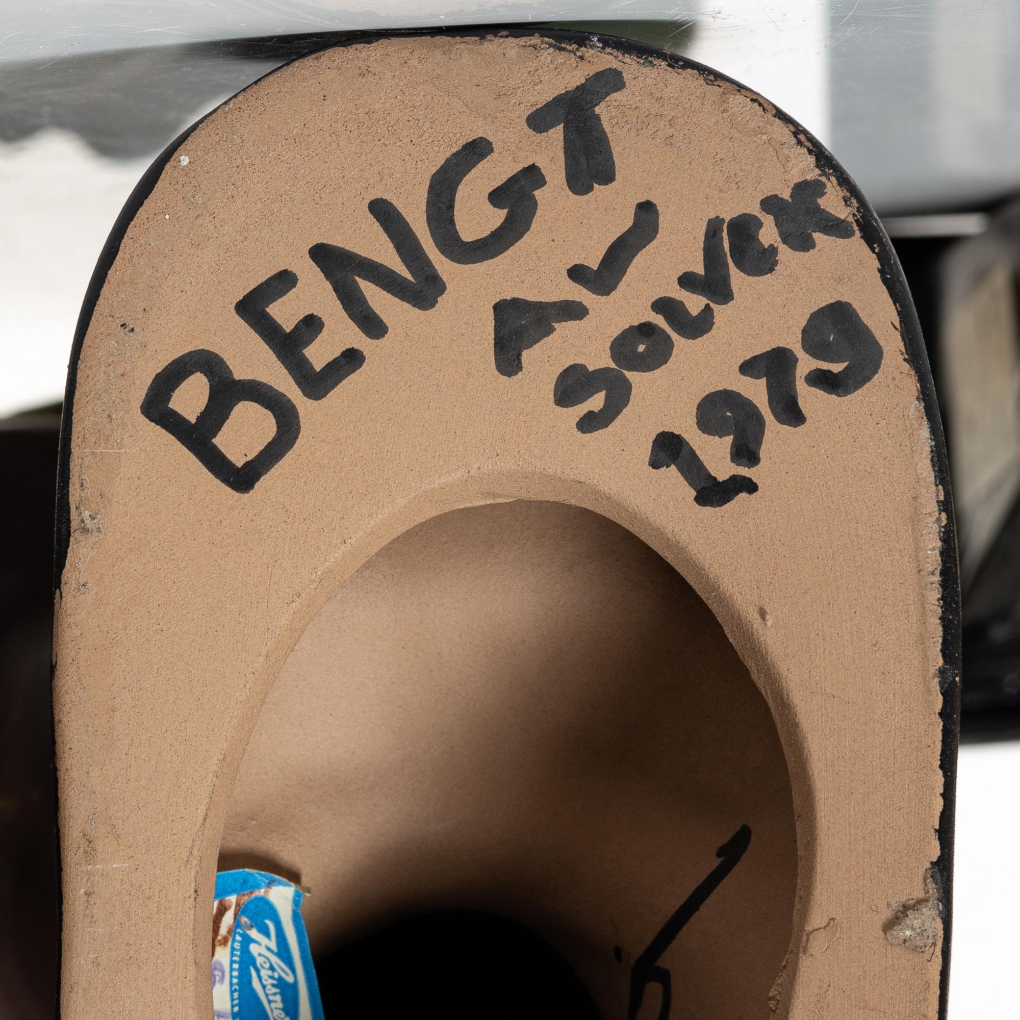 Tomtar, 2 st,  Heissner, Västtyskland, 1970/80-tal.