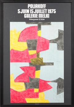 Serge Poliakoff · SERGE POLIAKOFF, utställningsaffisch.