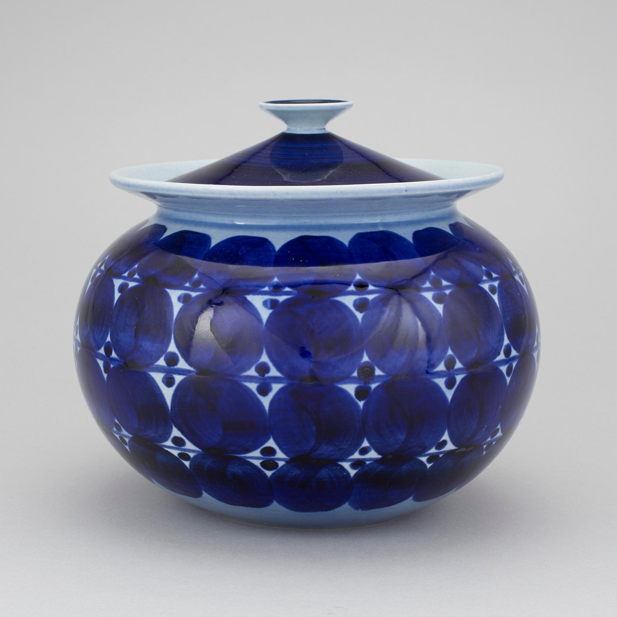 Lisa Larson ◇ Lock med man i hatt SKULPTUR, Man med hög hatt, trä, design Lisa Larson för