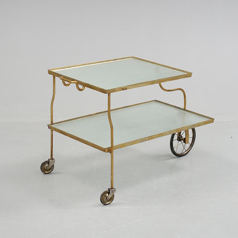 TEVAGN/SERVERINGSVAGN, modell 889 Josef Frank, Firma Svenskt Tenn, formgiven på 1930-talet.