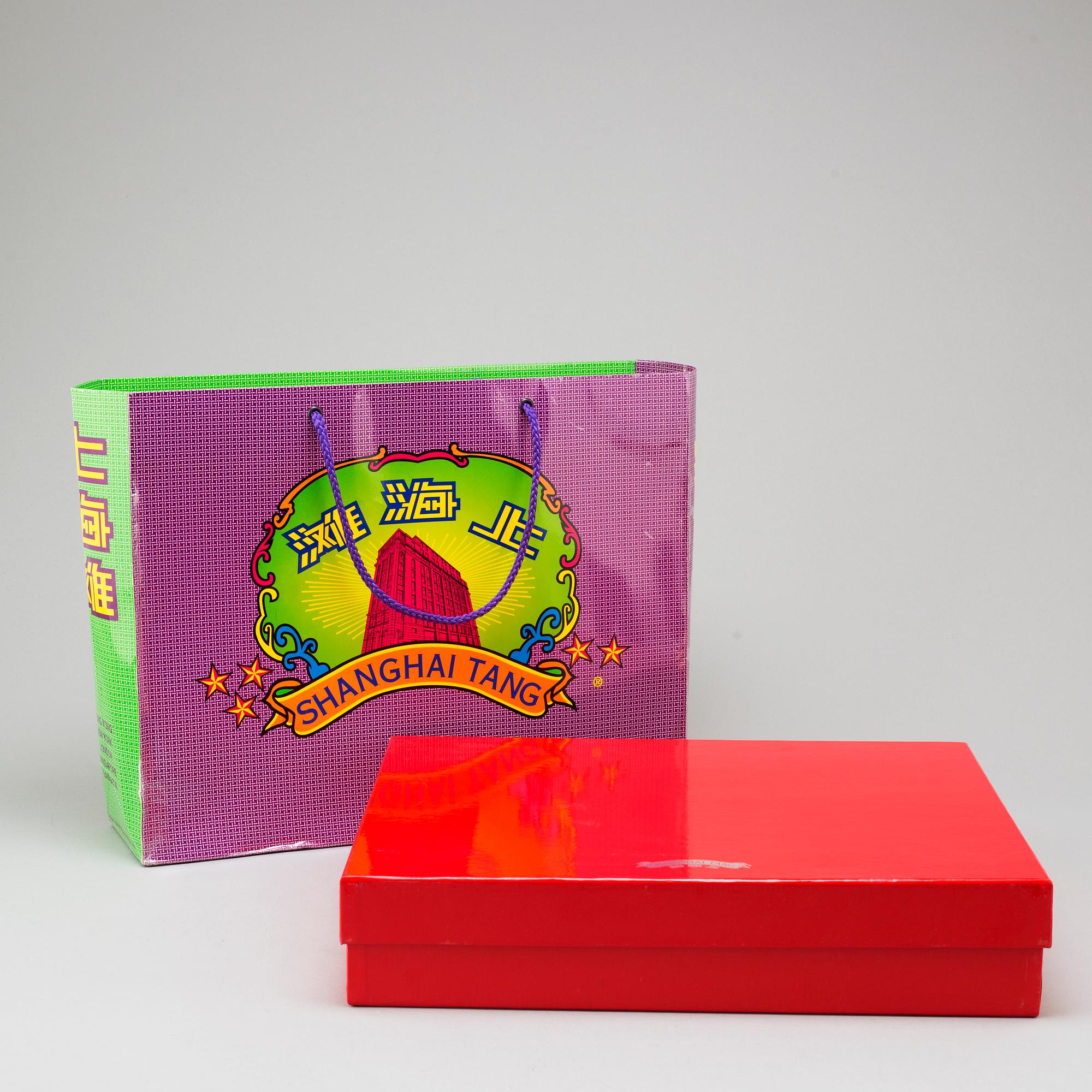 A Shanghai Tang bag.