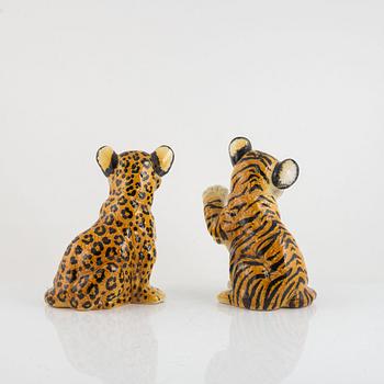 Two figurines, Italy, 1970's/80's.