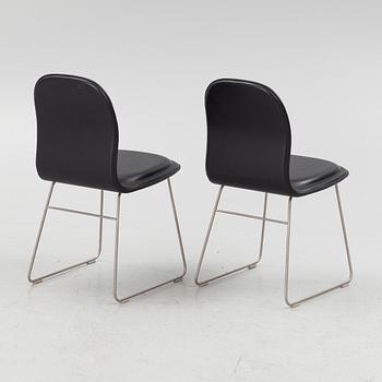 Jasper Morrison, chairs, 8 pcs, "Hi Pad", Cappellini, Italy.