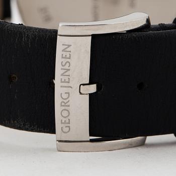 GEORG JENSEN, wristwatch, design Henning Koppel, 38 mm,