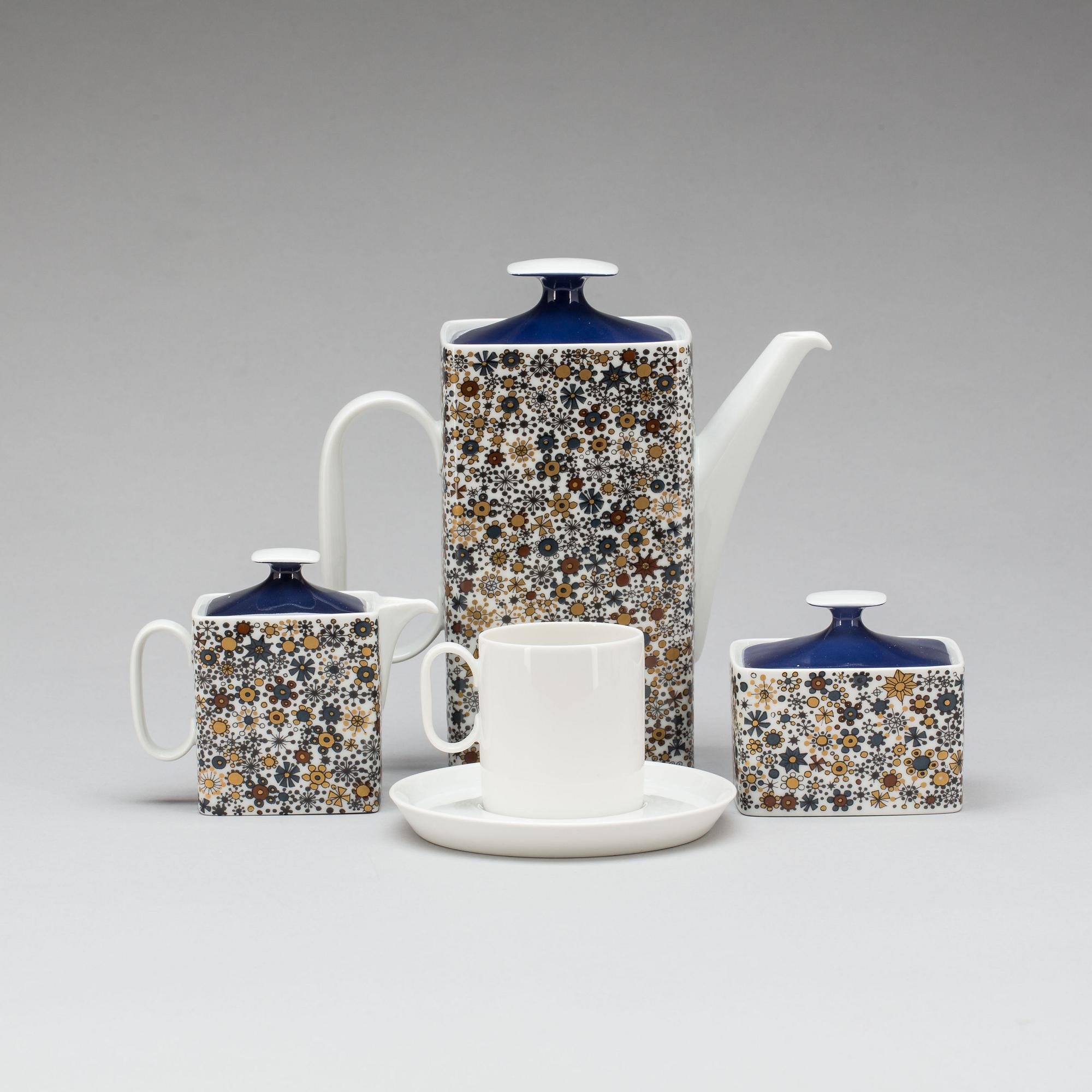 MOCKASERVIS, 15 delar, porslin, Rosenthal.