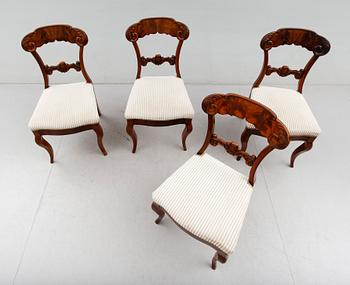 STOLAR, 4 st, senempire, 1800-talets mitt.