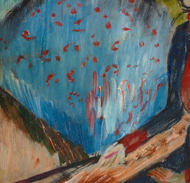 Sigrid Hjertén, Iván i röd halsduk.