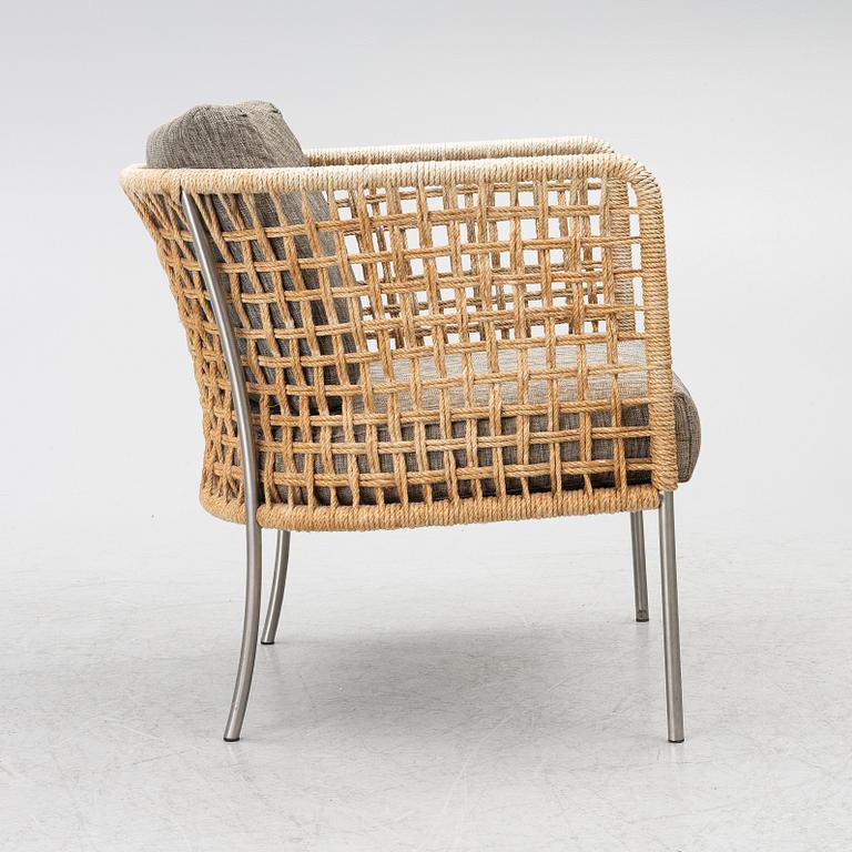 Piero Lissoni, a 'Café Armchair' lounge chair, Living Divani, 21st century.
