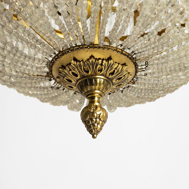 Chandelier, first half of the 20th century.