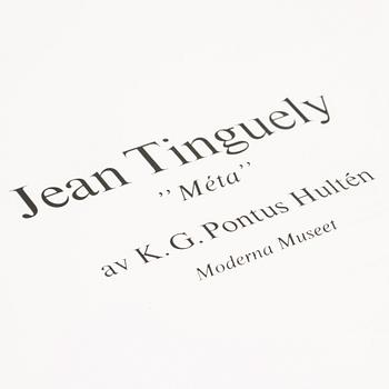 JEAN TINGUELY, one original drawing signed and dated no 6 1972 a tergo also included a vinyl-single record.
