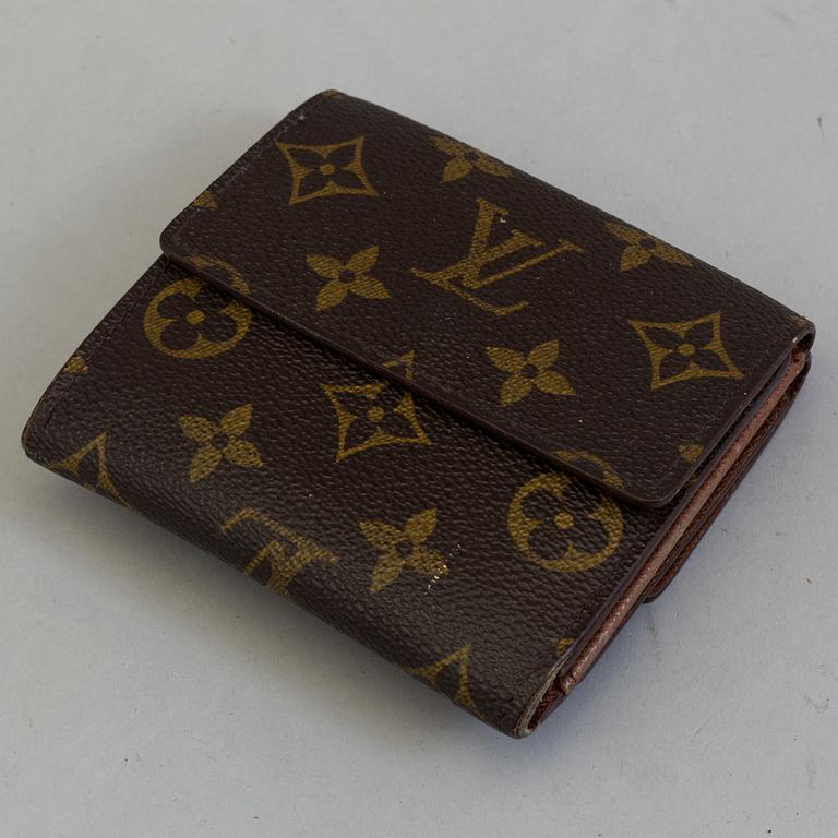 A wallet by Louis Vuitton.