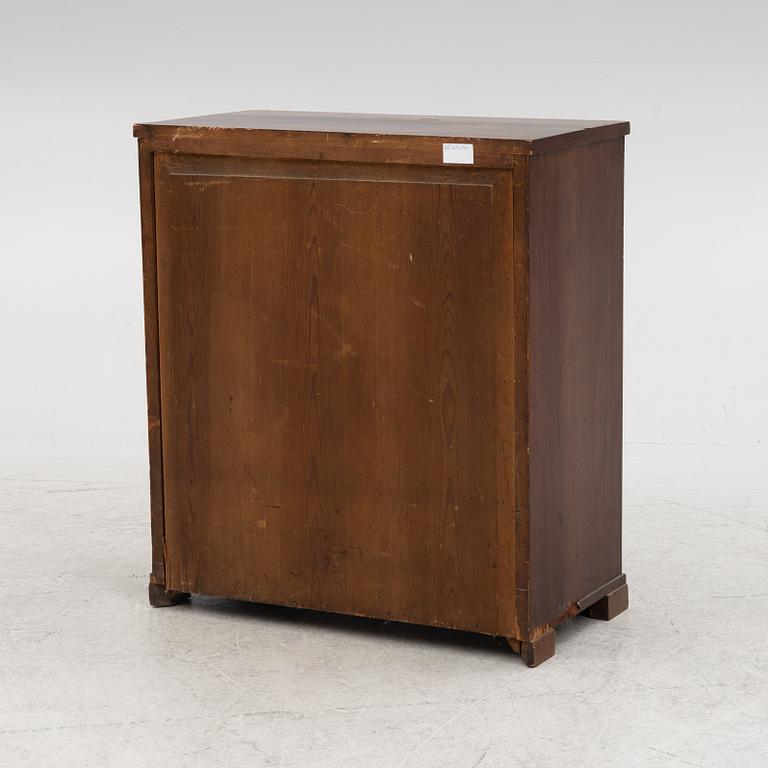 A late Empire cabinet, mid 19th Century.