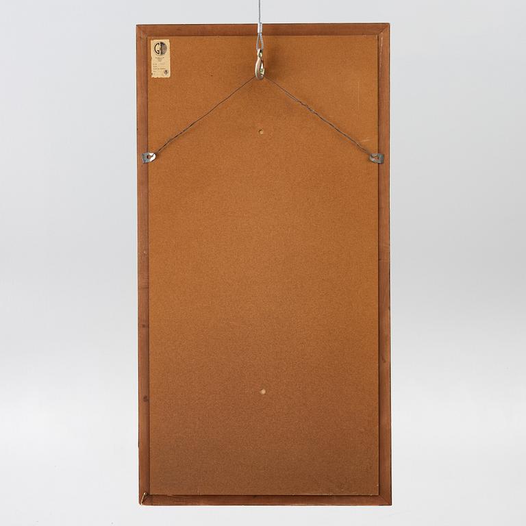 Hallmöbel, två delar, Glas & Trä, Hovmantorp, 1970-tal.