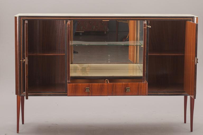 SIDEBOARD/BARSKÅP, Italien 1950-tal.